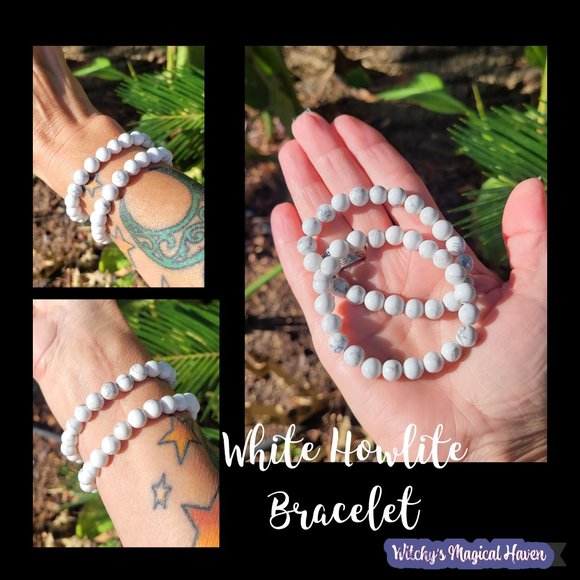 Jewelry - White Howlite Gemstone Bracelet